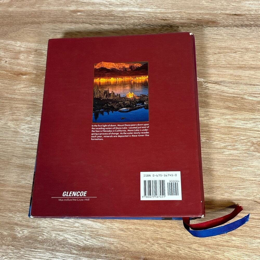 Merrill Earth Science Teacher Wraparound Edition textbook Hardcover -Home School - Picture 3 of 4